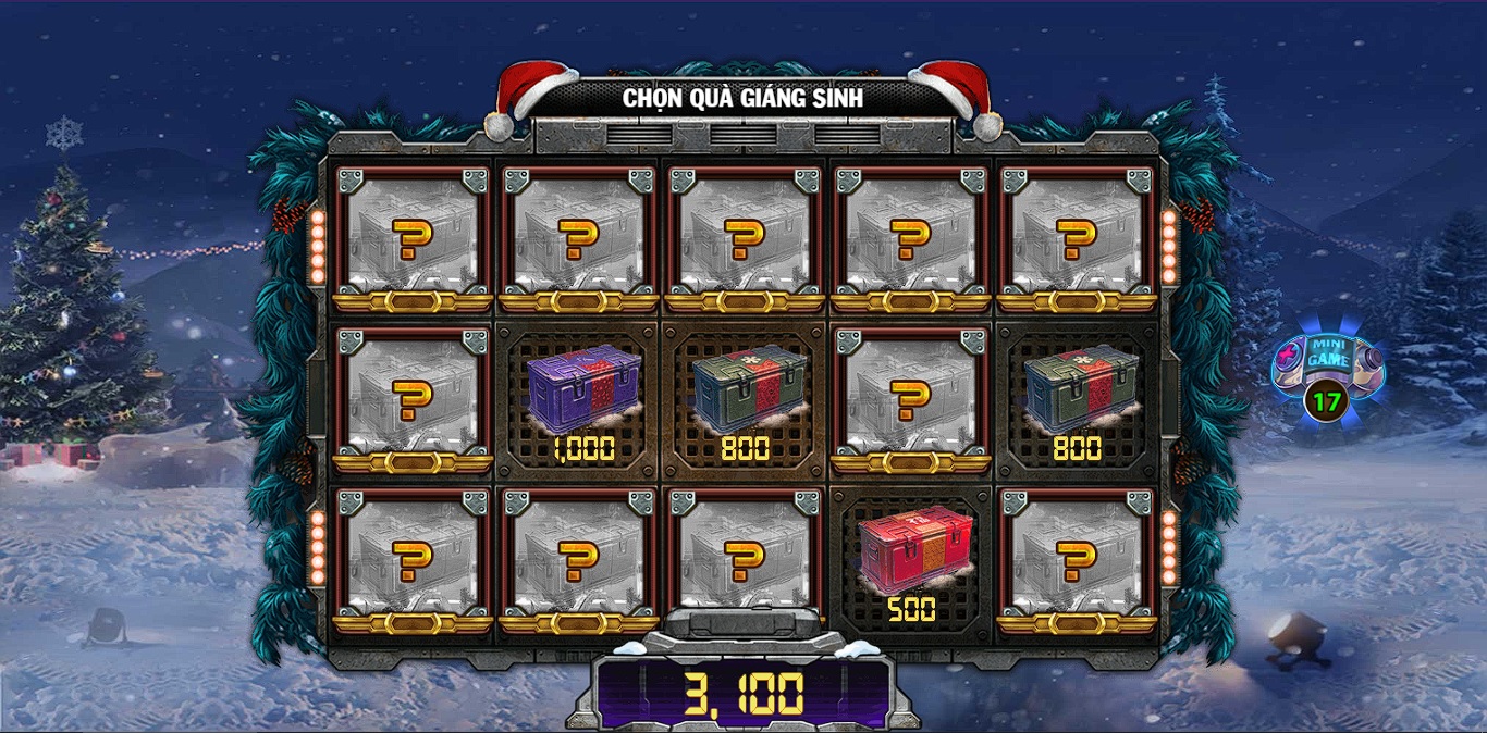 Bonus game Mỹ Nhân Giáng Sinh
