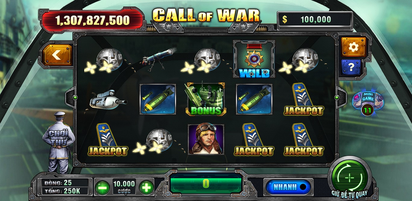 Slot game Call Of War